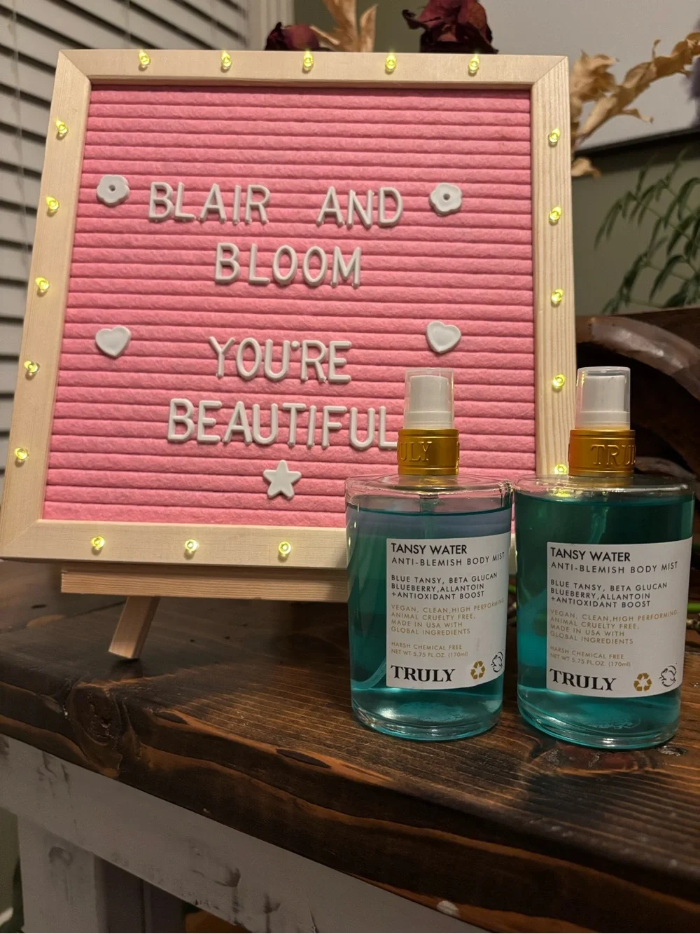 TRULY Beauty Tansy Water Anti-Blemish Body Mist Bundle-Discontinued